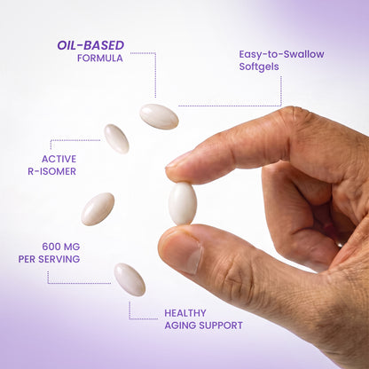 Avirae® R-Alpha Lipoic Acid 600mg with Coconut Oil