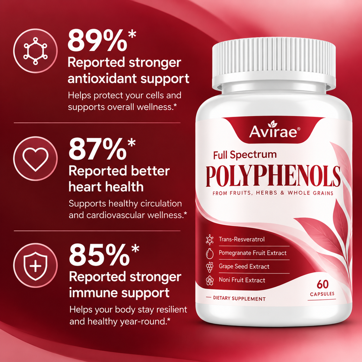 Avirae® Polyphenols Capsules