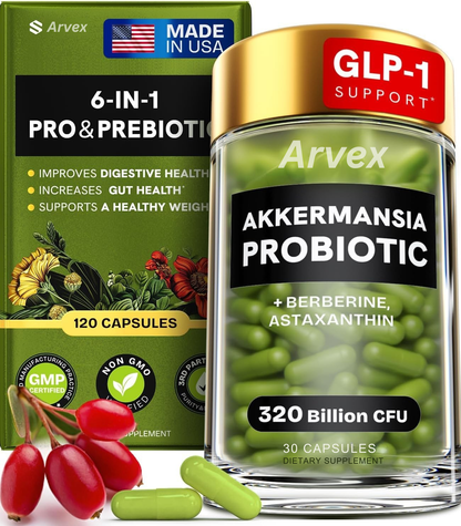 Akkermansia + Astaxanthin & Berberine